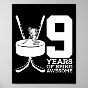 アイスホッケー素晴らしの9年目誕生日 ポスター