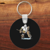 アイスホッケー素晴らしゴア救ヴィンテージマスク キーホルダー (正面)