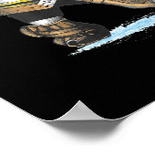 アイスホッケー素晴らしゴア救ヴィンテージマスク ポスター (角)