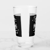 アイスホッケー紳士のユーモア タンブラーグラス (左)