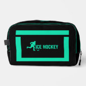 アイスホッケー誕生日ギフト、アイスホッケープレイヤーガール、 ドップキット (正面)