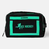 アイスホッケー誕生日ギフト、アイスホッケープレイヤーガール、 ドップキット (裏面)