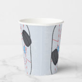 アイスホッケー誕生日パーティー 紙コップ (右)