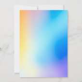 アイスホッケー誕生日招待状 招待状 (裏面)