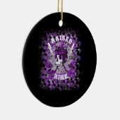 アイスホッケー選手がペナルティをストレートに超える セラミックオーナメント (右)