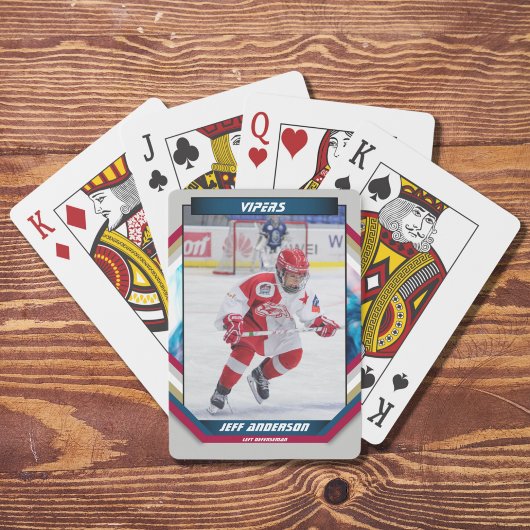 アイスホッケー選手のキープサウクールグレイカスタム トランプ