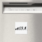 アイスホッケー選手のチームシャツ マグネット (インサイチュ (食洗機))