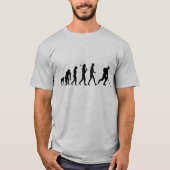 アイスホッケー選手のチームシャツ Tシャツ (正面)