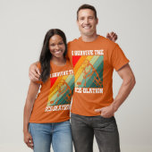アイスホッケー選手の友達に贈るアイソレーション・サバイバルグッズ Tシャツ (ユニセックス)