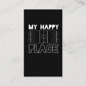 アイスホッケー選手ゴアリーセンター防衛隊 名刺 (正面)