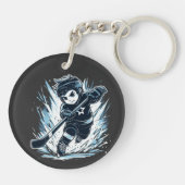 アイスホッケー キーホルダー (裏面)