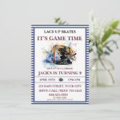 「アイスホッケー・ゲーム・オン！」アイスホッケー 招待状 (スタンド正面)