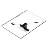 アイスホッケー ノートブック (左側)