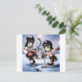 アイスホッケー ポストカード (スタンド正面)