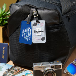 アイスホッケー ラゲッジタグ