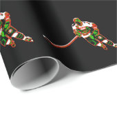 アイスホッケー ラッピングペーパー (ロールコーナー)