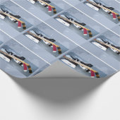 アイスホッケー ラッピングペーパー (コーナー)