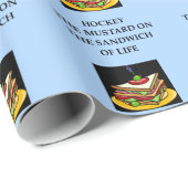 アイスホッケー ラッピングペーパー (ロールコーナー)