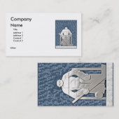 アイスホッケー 名刺 (正面/裏面)