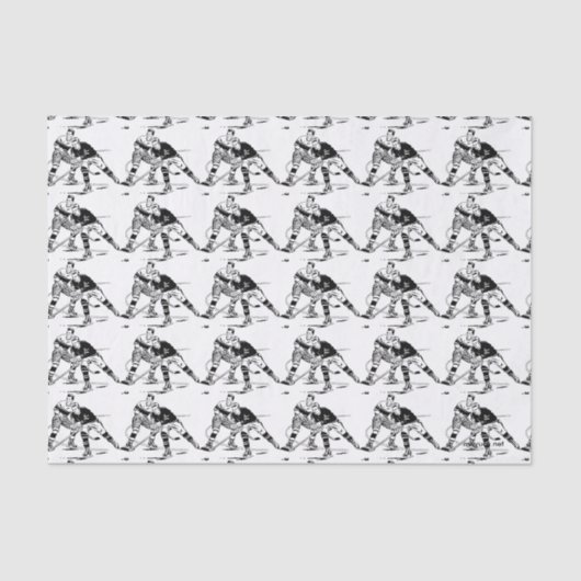 アイスホッケー 薄葉紙 (正面)