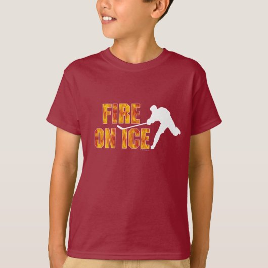 アイスホッケー Tシャツ (正面)