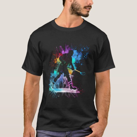 アイスホッケー Tシャツ (正面)