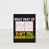 アイスホッケーCを理解していないおもしろいの部分 カード (正面)