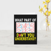 アイスホッケーCを理解していないおもしろいの部分 カード (黄色い花)