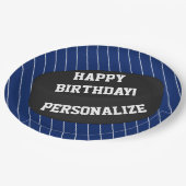アイスホッパーソナライズされたケーパックボールハッピーバースデー ペーパープレート (アングル)