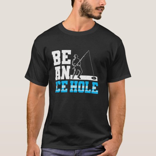 アイスホールでアイスフィッシングしよう Tシャツ (正面)