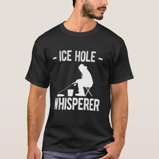 アイスホールウィスパラー 氷上釣り Tシャツ (正面)