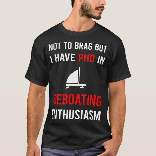 アイスボート レース Tシャツ (正面)