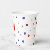 アイスポップカッコいい2歳赤白青2歳 紙コップ (左)