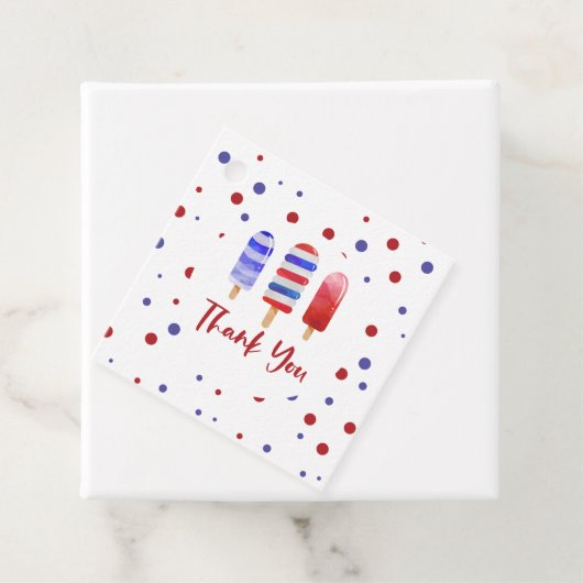 アイスポップワン赤白青ありがとう フェイバータグ (インサイチュ)