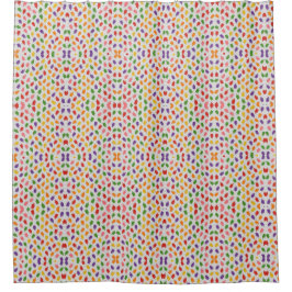 アイスポップ・アートのトリートシャワーカーテン シャワーカーテン