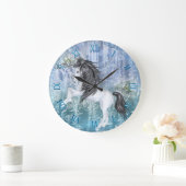 アイスポニー2壁時計 ラージ壁時計 (ホーム)