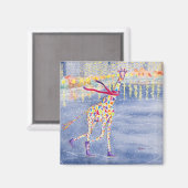 アイスマグネットのアナベル マグネット (正面/裏面)