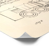 アイスマシン1969特許芸術 – オールドピーパー ポスター (角)