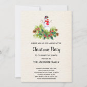 アイスマンクリスマス招待状 招待状 (正面)