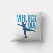 アイスマン フィギュア スケート メンズ ボーイズ スケーター クッション (正面)