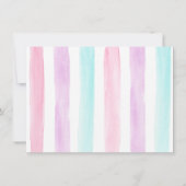 アイスモダンクリームスプリンクル誕生日 サンキューカード (裏面)