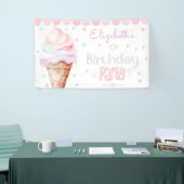 アイスモダンクリームバースデーパーティー 横断幕 (トレードショー)