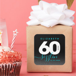 アイスモダンブルー60とサイズリング スクエアシール