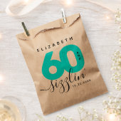 アイスモダンブルー60とサイズリング フェイバーバッグ (クリップ留めされた状態)