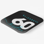 アイスモダンブルー60とサイズリング ペーパープレート (傾斜あり)