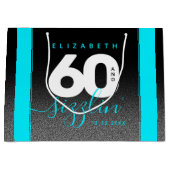 アイスモダンブルー60とサイズリング ラージペーパーバッグ (正面)