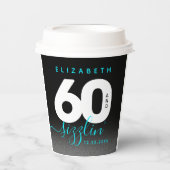 アイスモダンブルー60とサイズリング 紙コップ (正面)