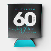 アイスモダンブルー60とサイズリング 缶クーラー (正面)