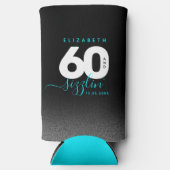 アイスモダンブルー60とシズリン' スリム缶クーラー (正面)