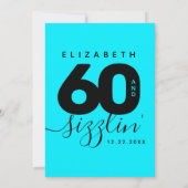 アイスモダンブルー60とシズリン' 招待状 (裏面)